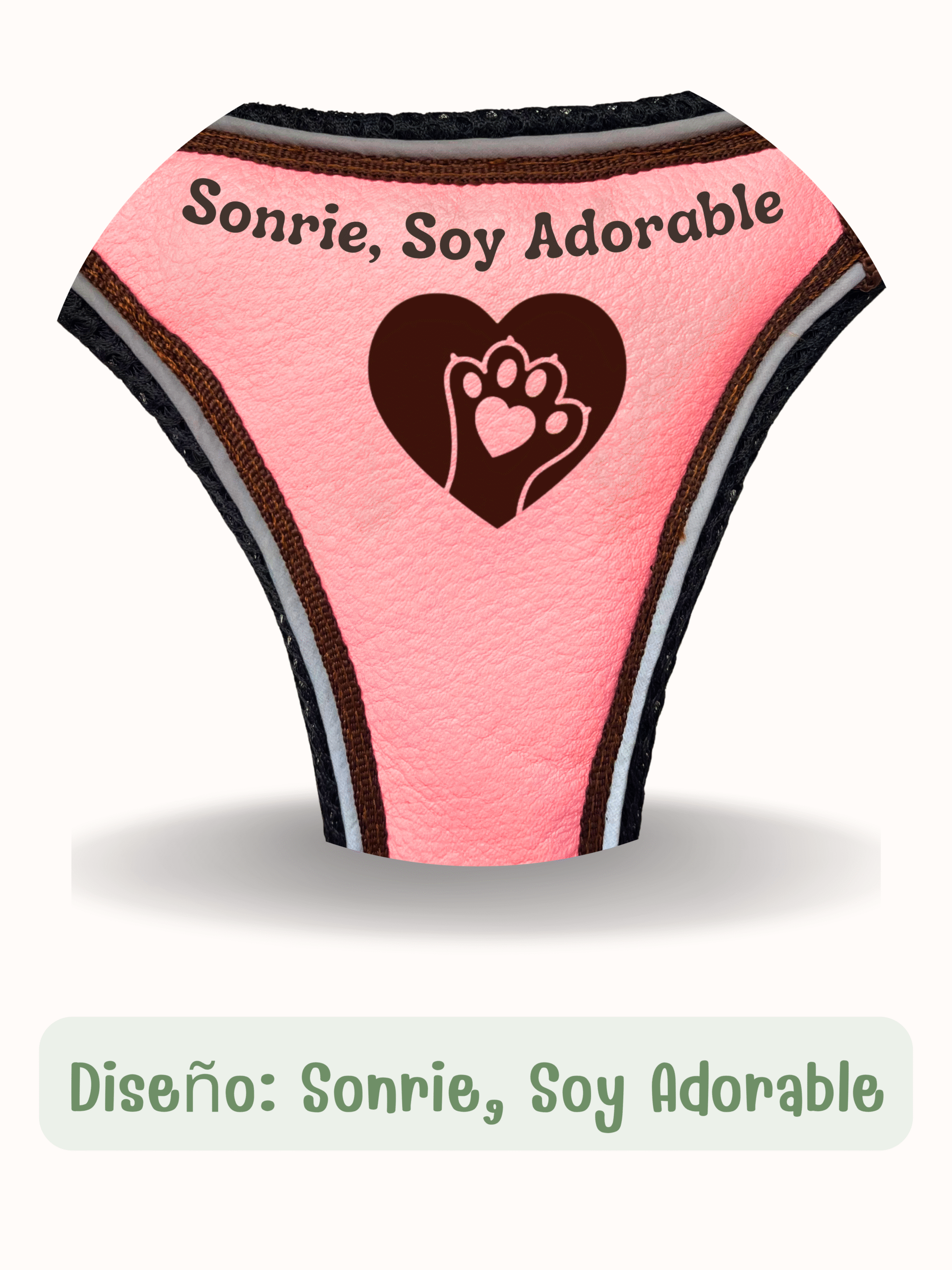 diseno de sonrie soy adorable para arnes scaled
